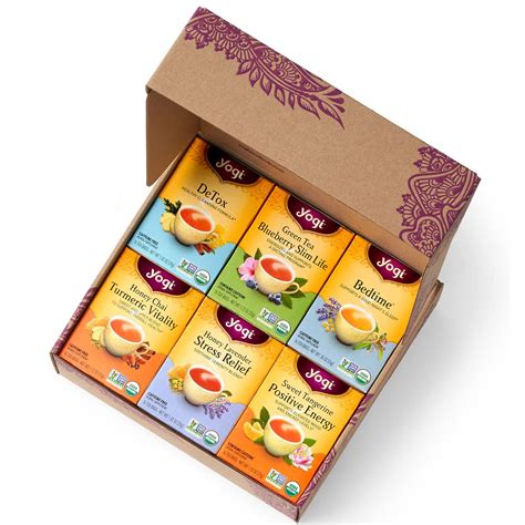 yogi tea metal box|yogi tea variety pack.